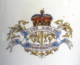 Mug King George V England Silver Jubilee Queen Mary 1935 James Kent Lovely Graphics