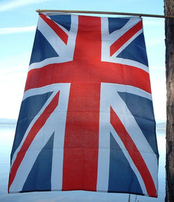 British Flag Union Jack 3 X 5 Foot England Large Fabric Flag 2000 old stock