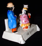 Fairing The Gossips Reproduction Carnival Prize Porcelain 1920s Souvenir