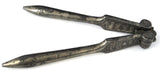 Victorian Era Nutcracker Crossover Plier Convertible Nickeled Plier UK 1890s Kitchen Gadgets