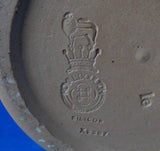 Royal Doulton Silicon Humidor Jar Stoneware Edwardian England Aqua Accents