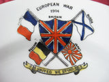 World War 1 European War Teacup Trio No Price Can Be Too High Royal Albert