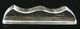 English Art Deco Double Kniferest Beveled Crystal 1920s Cutlery Holder