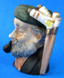 Staffordshire Toby Jug Character Jug The Painter Turner 1920s Brushes Artist