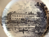 Plate Square Royal Staffordshire Buckingham Palace Square Clarice Cliff 1930s