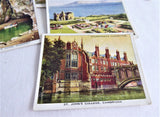 Vintage Trading Cards Set of 48 Holidays In Britain Churchman 1930s Cigarette
