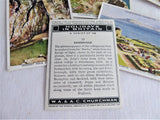 Vintage Trading Cards Set of 48 Holidays In Britain Churchman 1930s Cigarette