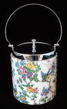 Chintz Biscuit Barrel Midwinter England Lorna Doone 1930s Birds Cookie Jar