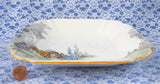 Shelley Cottage 2 Serving Bowl Art Deco Queen Anne Thatched Cottage 8.25 Inch