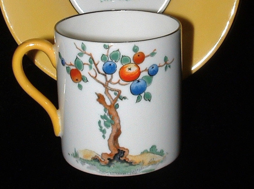 1930s Art Deco Crown Ducal Ware England Demitasse Espresso Cups