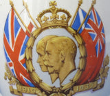 Mug King George V And Queen Mary Silver Jubilee 1935 Solian Royal Souvenir