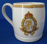 Mug King George V And Queen Mary Silver Jubilee 1935 Solian Royal Souvenir