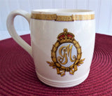 Mug King George V And Queen Mary Silver Jubilee 1935 Solian Royal Souvenir