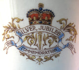 Tall Mug King George V Queen Mary England Silver Jubilee 1935 Royal Memorabilia