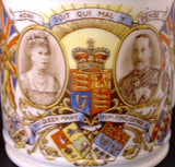 King George V Mug England Silver Jubilee Queen Mary 1935 Royal Souvenir