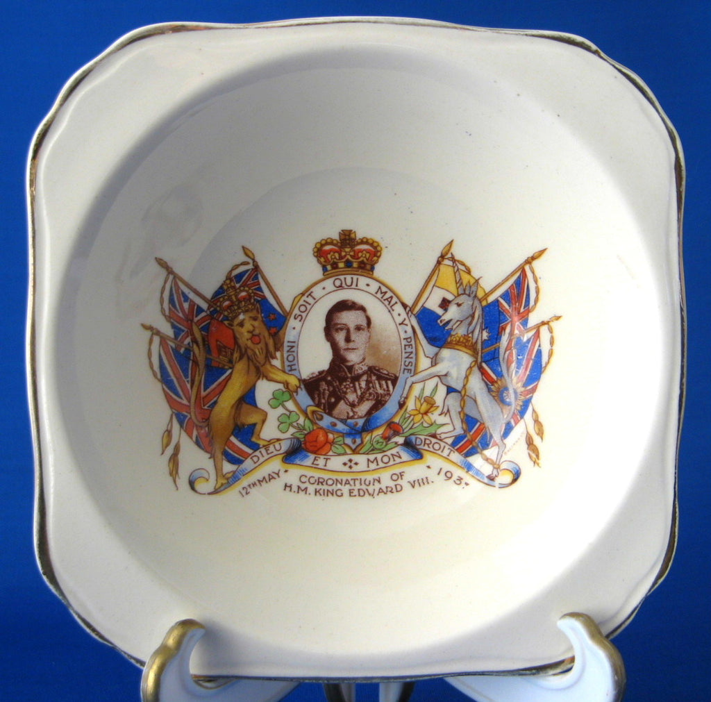 Coronation King Edward VIII Plate May 12, 1937, Made by discount SHelley EnglandTumbler Historical, Downton Abbey, British