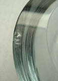 Sterling Silver Crystal Danish Modern Bowl Signed DGH Dansk Guld Håndværk