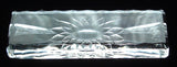 Bar Kniferest Sunflower Pressed Glass Val St Lambert Cutlery Holder Belgium