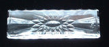 Bar Kniferest Sunflower Pressed Glass Val St Lambert Cutlery Holder Belgium