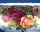 Creamer And Sugar Old Country Roses Royal Albert English 1960s