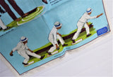 Lawn Bowling Tea Towel Lawn Bowls Sir Walter Raleigh 1960s Linen History