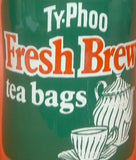 English Milk Bottle Pint Size Ty-Phoo Tea Advertising Bottle 1970s Kitchen