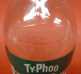 English Milk Bottle Pint Size Ty-Phoo Tea Advertising Bottle 1970s Kitchen