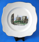 Windsor Castle Souvenir Plate 6.25 Inches Buckfast Potteries Square Plate