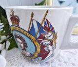 Cup Silver Jubilee Queen Elizabeth II Grindley 1977 Royal Souvenir