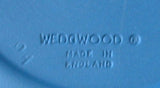 Wedgwood Jasper Dish Queen Elizabeth II Plate England Silver Jubilee 1977 Dark Blue