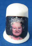 Thimble Queen Mum Queen Elizabeth Wife of King George VI Mother Queen Elizabeth