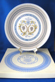 Pretty Charles And Diana Wedding Plate Royal Tuscan 1981 Charger Boxed