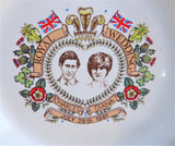 Royal Wedding Charles And Diana Pin Dish Tea Bag Holder 1981 Royal Souvenir