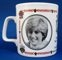 Mug Royal Wedding Charles and Diana England Lady Di 1981