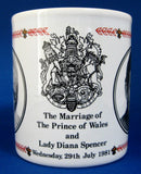 Mug Royal Wedding Charles and Diana England Lady Di 1981