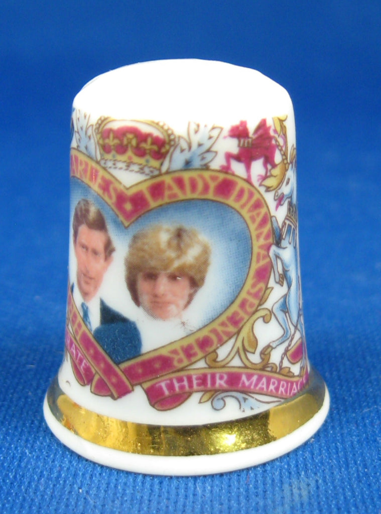 Thimble Collection, Including Princess Diana and Prince Charles - Bartkus  Auctioneers