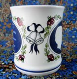 Mug Prince Charles and Diana Royal Wedding England Denby 1981 Blue