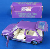 Royal Wedding Purple Corgi Austin Metro Model Charles And Diana 1981