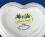 Charles And Diana Royal Wedding Heart Shape Box 1981 Trinket Keepsake