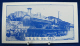 English Railway Trading Cards Set of 15 Train Engines L&NW Orbit Archival Sleeves 1986
