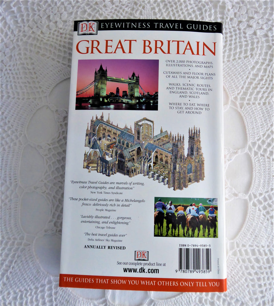 Guide　Britain　UK　Color　Was　Phot　Travel　Time　Eyewitness　Book　2003　–　Great　Superior　Antiques