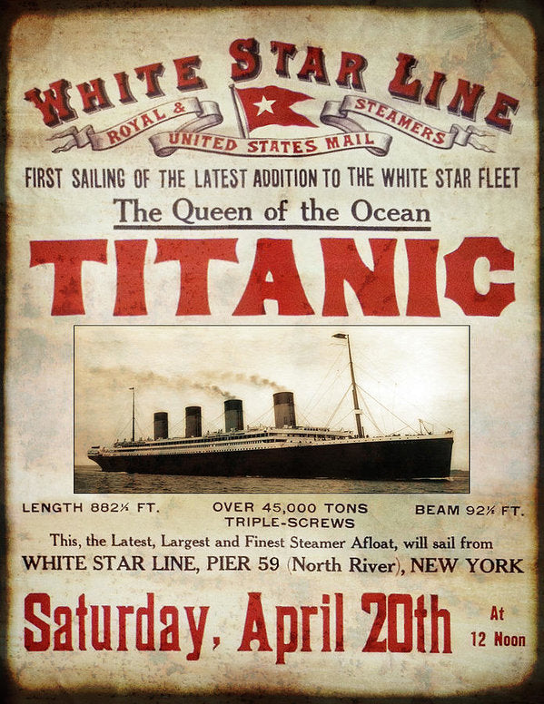 April 14-15, 1912 The Titanic Tragedy
