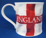 Dunoon Mug England Flag Red White Cross Of St George New