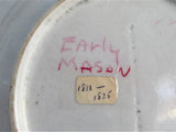 Early Mason Imari 9 Inch Dinner Plate 1813 to 1829 England Japonesque Ironstone