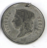 Bronze Golden Jubilee Medal Queen Victoria 1887 50 Years Britannia Souvenir