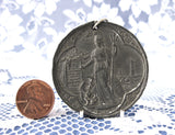 Golden Jubilee Medal Queen Victoria 1887 50 Years Britannia Bronze Commemorative