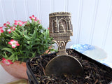Cheddar England Tea Caddy Spoon Tea Scoop Victorian Souvenir 1890s