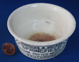 Antique English Crock Horrocks And Watson Potted Meat Mid Victorian Era