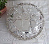 Ornate Bowl Hoare Brilliant Crystal Bowl Gorham Sterling Silver Rim Book Piece 1897