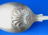 Edwardian Tablespoon Georgian Kings Pattern Large Trifle Spoon Serving Shell